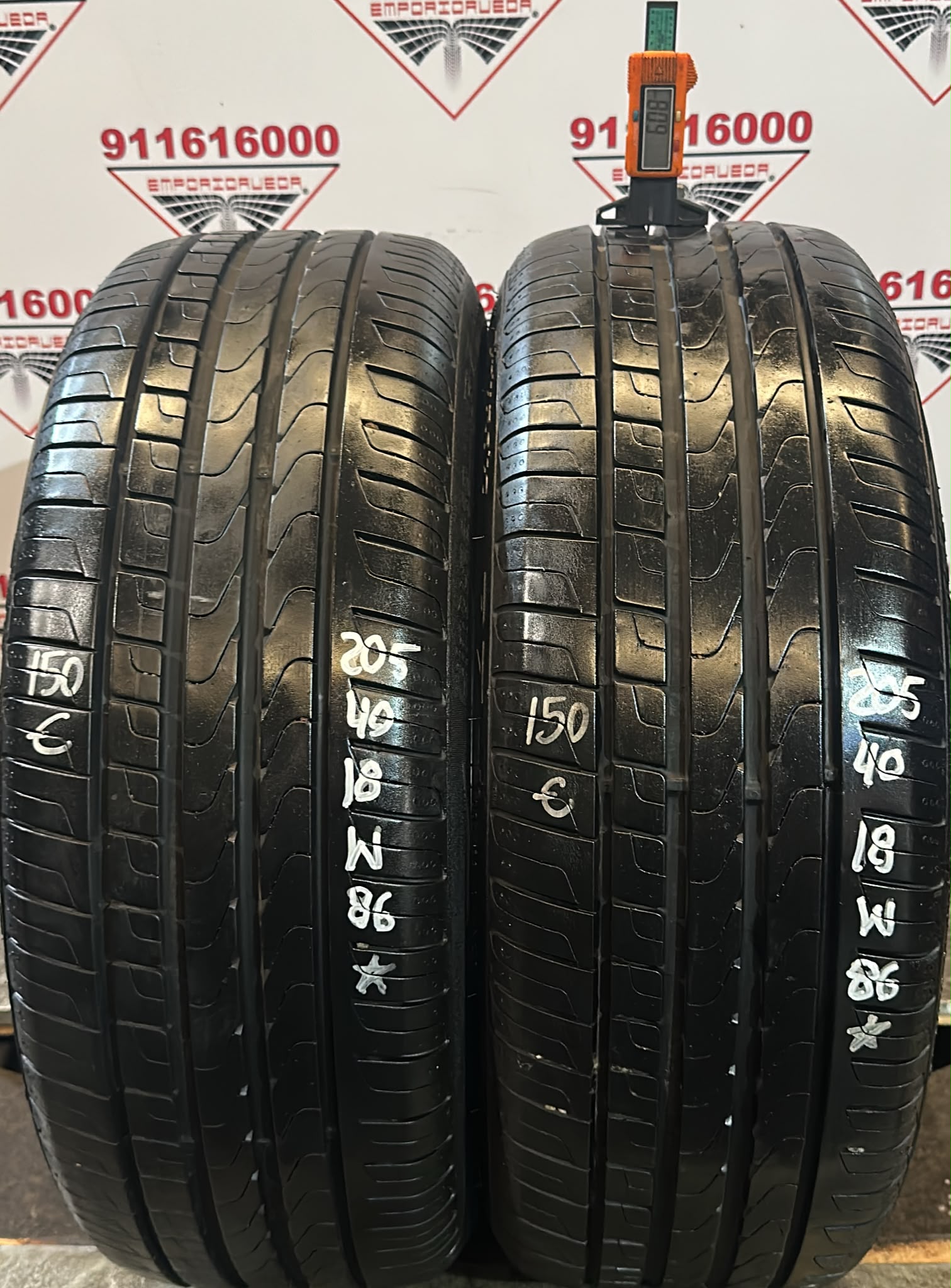 PIRELLI PZERO USADO RSC 205/40 R18 86 W